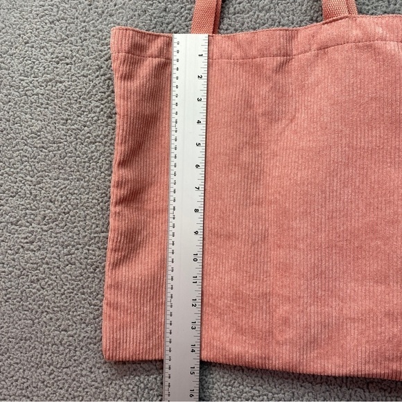 Old Navy Pink Corduroy Medium Size Tote Bag - Picture 7 of 10